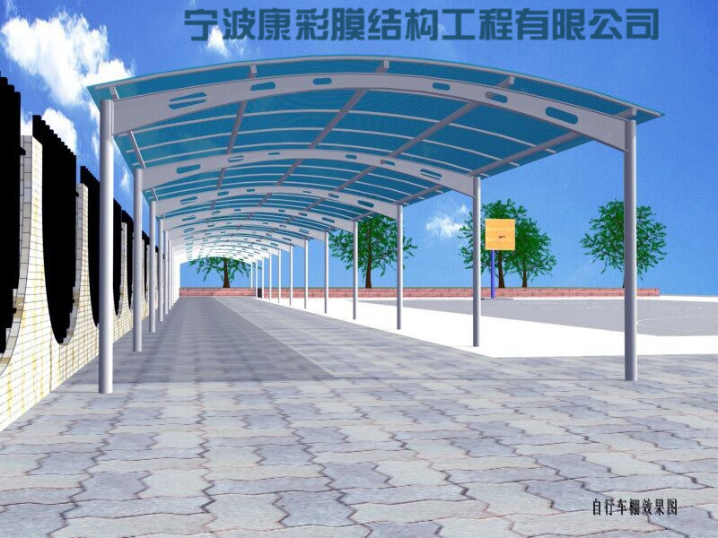 陽光板車棚 Y-005