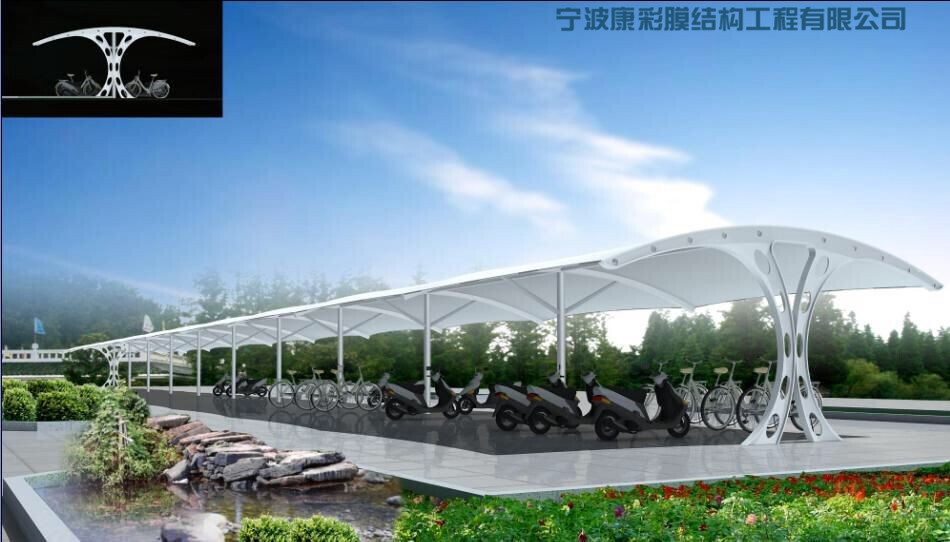 自行車棚圖片 Z-08
