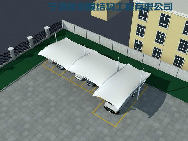 膜結(jié)構(gòu)停車棚 T-31