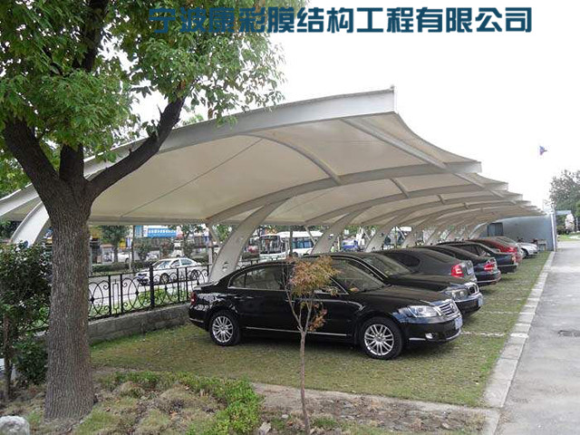 膜結(jié)構(gòu)停車棚 T-16