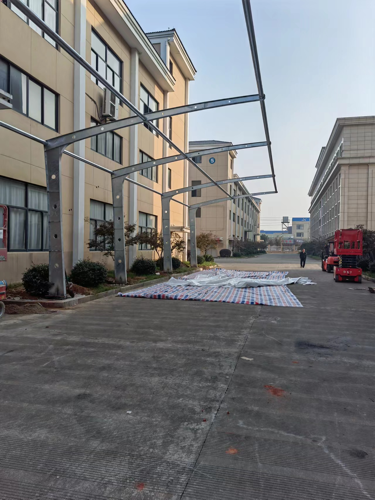 浙江恒森集團膜結構廠房